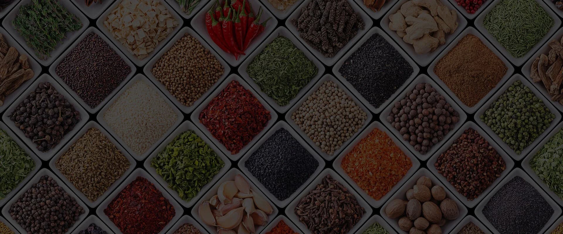 Premium spices and recipe mixes